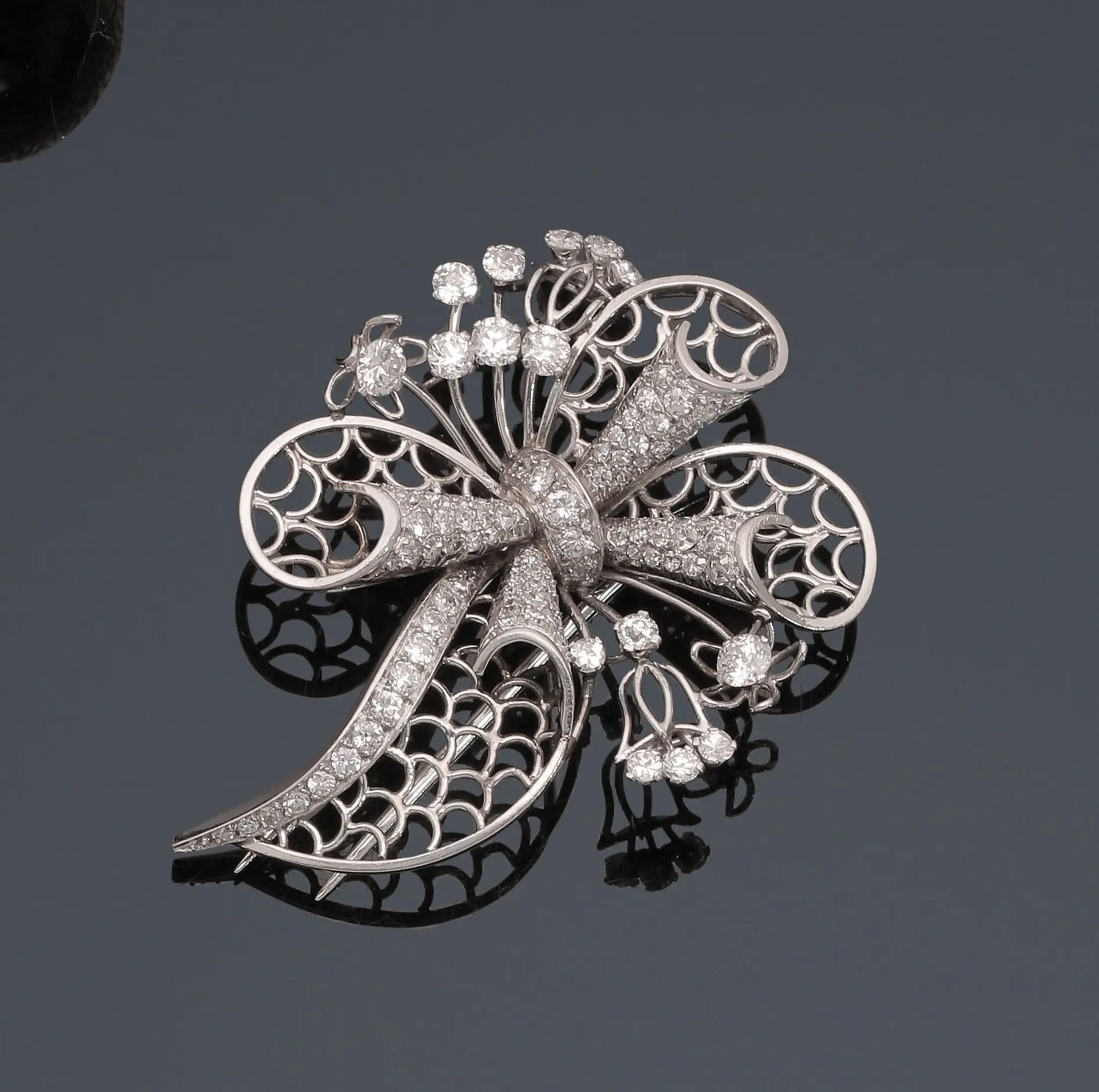 Estimation broche diamants